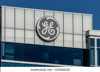 Cincinnati - Circa February 2019: General Electric Global Operations Center. Financial Troubles Have Forced GE To Seek Buyers For Many Of Its Divisions II