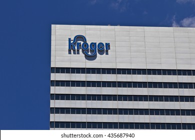 Cincinnati - Circa June 2016: The Kroger Company Corporate Headquarters. The Kroger Co. Is One Of The World's Largest Grocery Retailers I