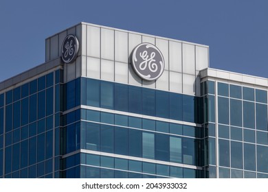 Cincinnati - Circa September 2021: General Electric Global Operations Center. Financial Troubles Have Forced GE To Seek Buyers For Many Of Its Divisions.