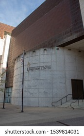 Cincinnati, Oh / USA - April 22, 2019: The National Underground Railroad Freedom Center,