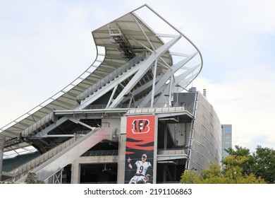 Cincinnati Ohio August 12, 2022
Paul Brown Stadium, Home Of The NFL Cincinnati Bengals