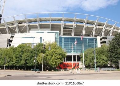 Cincinnati Ohio August 12, 2022
Paul Brown Stadium, Home Of The NFL Cincinnati Bengals