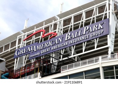 Cincinnati Ohio August 12, 2022
Great American Insurance Ball Park Home Of The Cincinnati Reds.