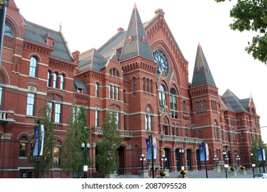 Cincinnati Ohio October 15, 2021
Cincinnati Music Hall