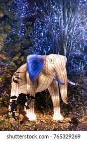 The Cincinnati Zoo And Botanical Gardens Presents The PNC Festival Of Lights Running Through The Holidays.  PNC Festival Of Lights November 25,  2017 Features New Animal Lanterns Throughout The Park.