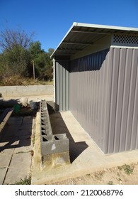 Cinder Block Garden Shed Bar Construction