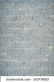 Cinder Block Wall Background, Brick Texture