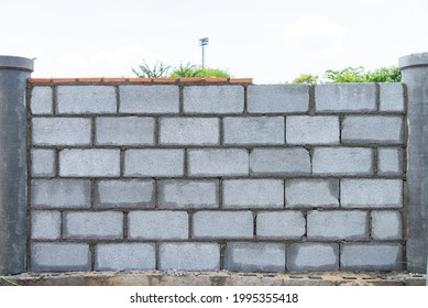 Cinder Block Wall Background, Brick Texture