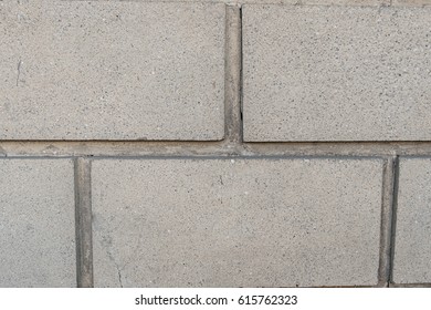 Cinder block wall background and texture. Close-up