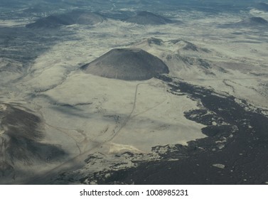 Cinder Cone, Lava Flow, Coconino Plateau, Arizona, Aerial (SP Crater)