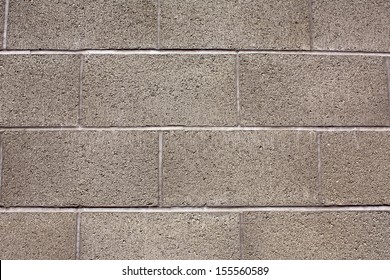 Cinderblock wall