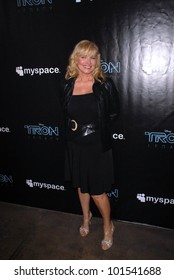 Cindy Morgan At The TRON Legacy