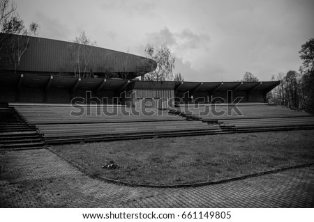 Image, Stock Photo Somewhere in East Berlin.