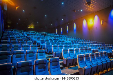 Cinema in GermanyCinema with LED lights and Dolby Atmos