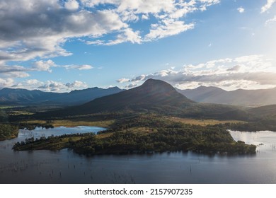 Cinematic Photography Of Moogerah Dam, Queensland, Australia