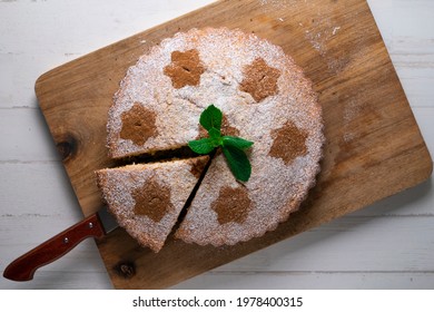 Cinnamon Cake. Traditional Spanish Recipe.