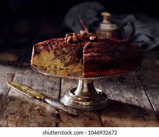 Cinnamon And Carob Cake.