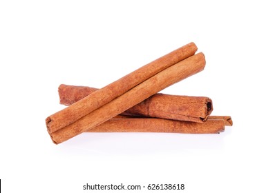 Cinnamon Isolated On White Background