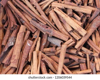 Cinnamon Sticks Background