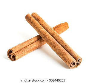 Cinnamon Sticks Isolated