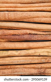 Cinnamon Sticks Isolated On White Background