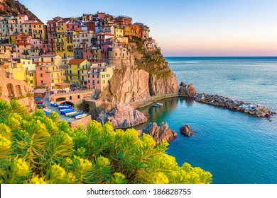 Cinque Terre, Italy - Italian Coast Landscape