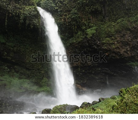 Ciparay Waterfall Tasikmalaya West Java Indonesia
