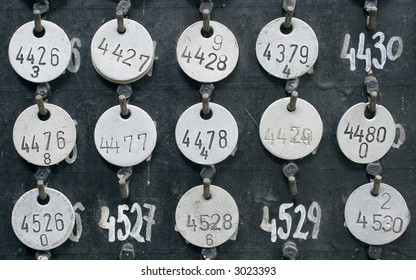 Cipher using numbered disks for encryption.