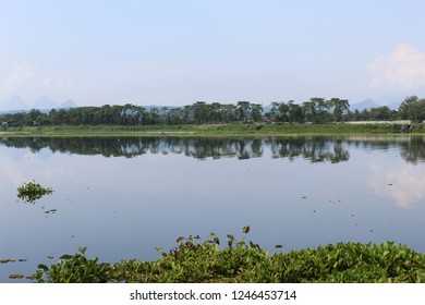 Cipule Lake In Karawang Regency West Java Indonesia