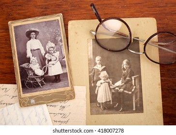 CIRCA 1915: Vintage Family Portraits Of Children