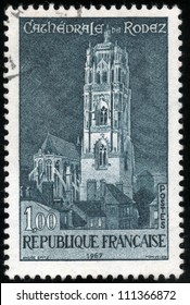 Circa 1967 Stamp Showing Cathedrale De Stock Photo 111366872 | Shutterstock