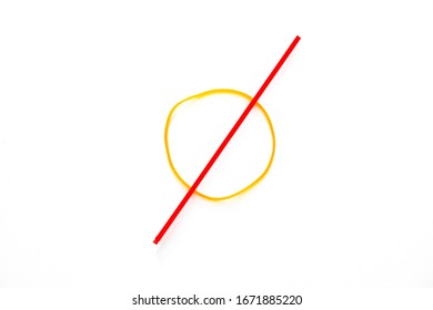 circle with stick null zero
