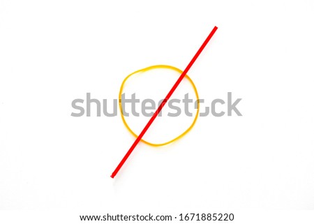 circle with stick null zero
