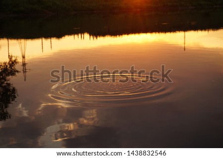 Similar – Image, Stock Photo wave dance in the light