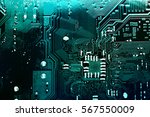 Circuit board. Electronic computer hardware technology. Motherboard digital chip. Tech science background. Integrated communication processor. Information engineering component.