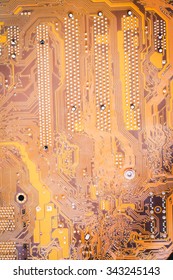 Circuit board. Electronic computer hardware technology. Motherboard digital chip. Tech science background. Integrated communication processor. Information engineering component. Retro style
