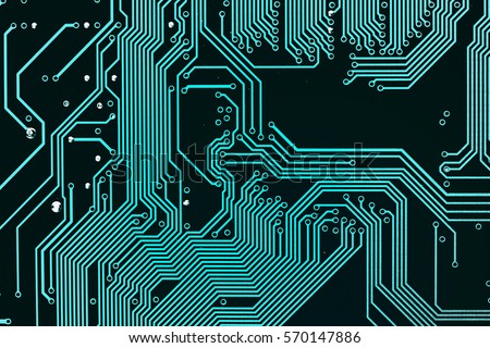 Circuit board. Electronic computer hardware technology. Motherboard digital chip. Tech science background. Integrated communication processor. Information engineering component.