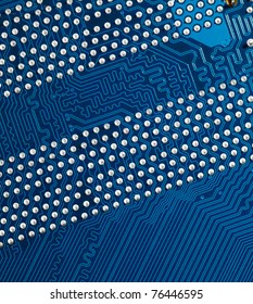 circuit board without components.