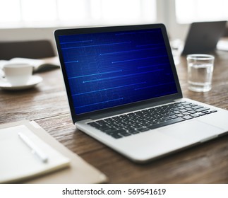 Circuit Code Blue Screen Icon