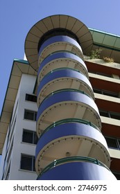 Circular balconies