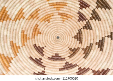 Circular Basket weave pattern background