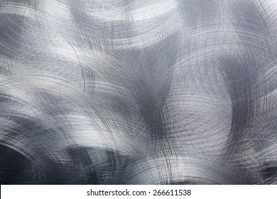 Circular Brushed Metal Background