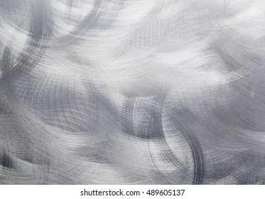 Circular Brushed Metal Background