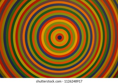 Circular design painting pattern theme dizzy