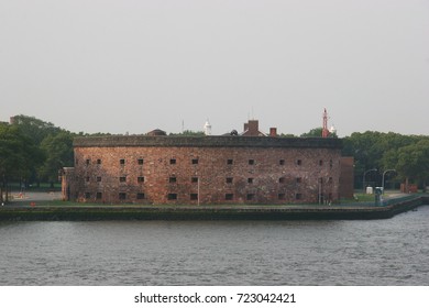 Circular Fort Castle Williams On Governor's Island