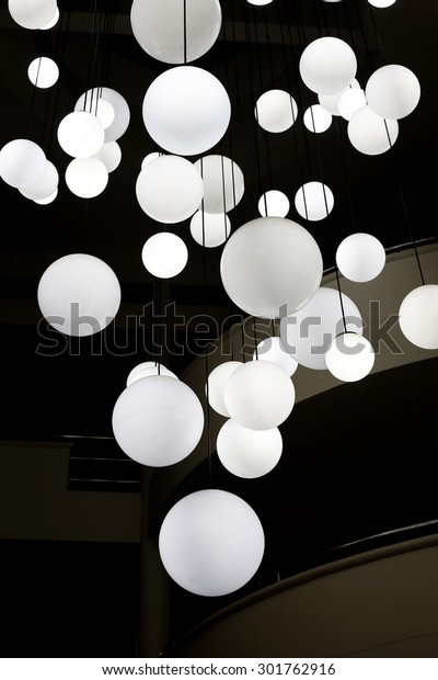 Circular Lamp Ceiling Stock Photo Edit Now 301762916