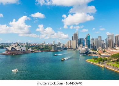 Circular Quay and Opera House, Sydney, NSW, Australia - Shutterstock ID 184450940