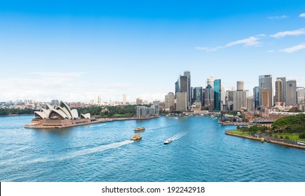 Circular Quay and Opera House, Sydney, Australia - Shutterstock ID 192242918