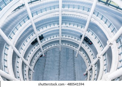 Circular Ramp In Parking Garage