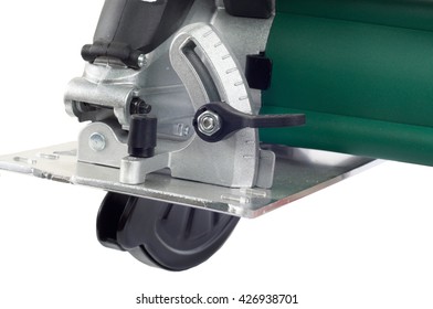 circular saw close up
